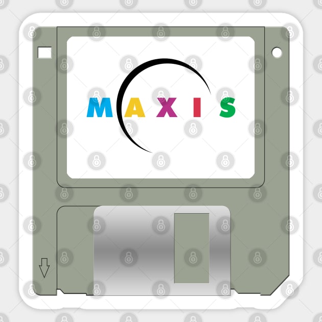 Maxis Floppy Sticker by CCDesign